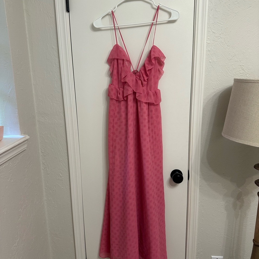 H&M Pink Maxi Dress